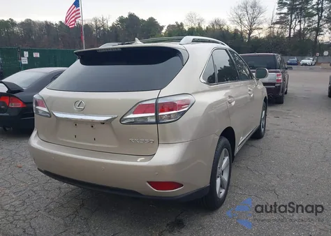 2013 Lexus Rx 350 z USA, uszkodzony, nr VIN 2T2BK1BA4DC207822